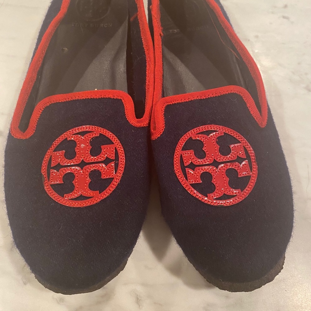 Tory Burch Wool Flats